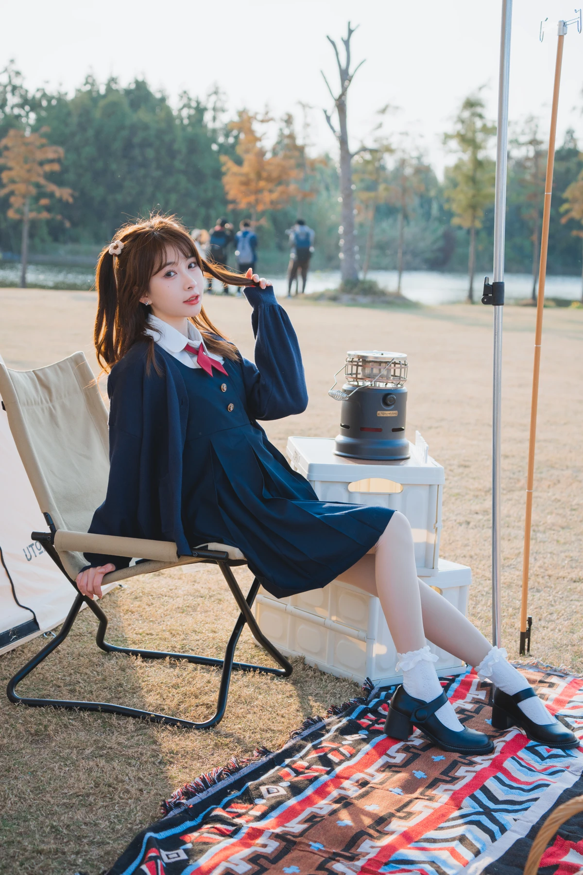 [YITUYU] 2022.12.23 Vol.2742 – Let’s go camping together! Tsubaki is sleepwalking#[23P]-23